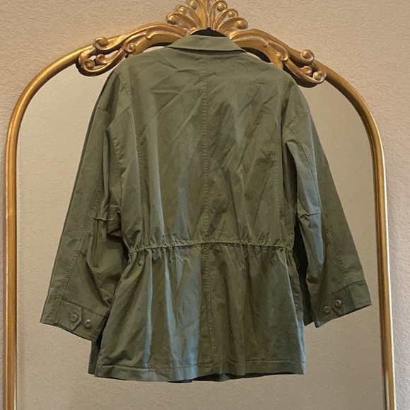 Joie Jenita Stretch Cotton Field Jacket Utility Size XL - Picture 4 of 8